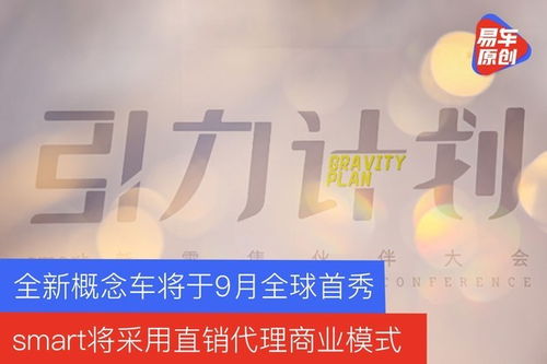 smart在華直銷代理模式啟動，全新概念車9月全球首秀，聚焦個人互聯(lián)網(wǎng)服務(wù)