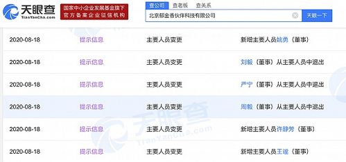 人事變動與技術戰略轉型 原CFO周毅卸任北京郁金香伙伴科技董事，聚焦軟件技術轉讓